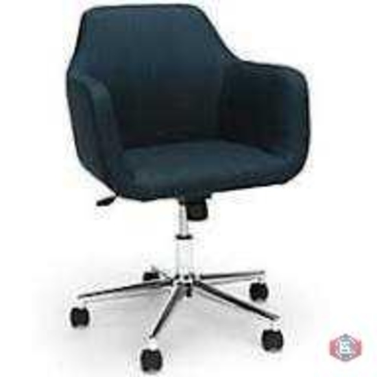 Essentials By OFM Upholstered Mid-Back Home Office Chair.