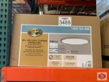 Hampton Bay flush mount LED ceiling lamp