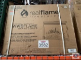 Real flames fireplace