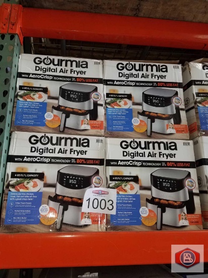 Gourmia 6 Qt Digital Air Fryer lot of 8