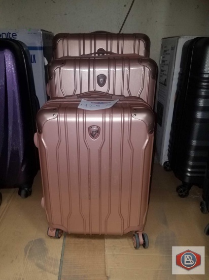 Heys 3 suitcase lot