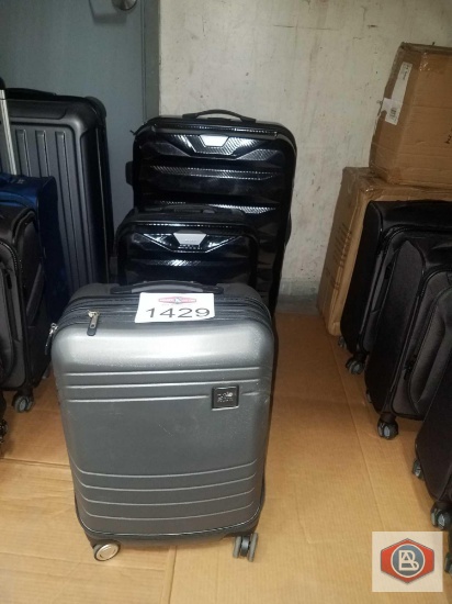 Suitcase lot (2 sm 1 lg)