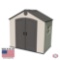 Outdoor Plastic Storage Sheds Feature Attractive Appearance and Design Lifetime Sentinel 8 X 5 Shed