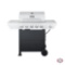 Nexgrill 5-Burner Propane Gas Grill in Stainless Steel with Side Burner and Black Cabinet