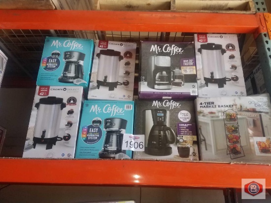 Mr. Coffee, Crown Select and more lot 8 pcs