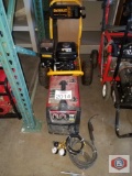 Dewalt pressure washer and Lincoln welder