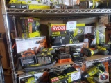 Ridgid Ryobi shelf lot