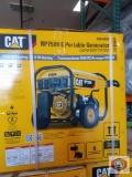 Cat RP7500E Gas Powered Portable Generator with Electric Start - 7500 Running Watts/9375 Starting Wa