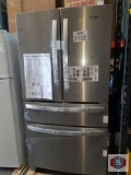 Whirlpool 25 cu. ft. 36-Inch Wide French Door Refrigerator -Fingerprint Resistant Stainless Steel