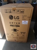 LG DLE1501W 7.3cu.ft Speed dry Cycle 9 drying Program Cycles SmartDiagnosis