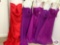 Size 18 color Red/Fuchsia. Size 10 color Berry. Size 12 color passion. Size 12 color Berry. Size 12