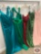 Vendor Dav Size 14 color Teal. Vendor jor Size 14 color Emerald/ SH. Bari Jay Size 16 color Red.