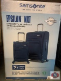 Samsonite Epsilon Spinner luggage 2 pc. Set 20in and 27in.
