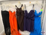 Dress Jordan size 8 style 7829 color Black 1 Dress Belsoie size 8 style 7712 color mango tango 1