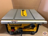DEWALT 15 AMP 10 in. Compact Job Site table saw with site Pro- Modular Guarding System Model DWE7480