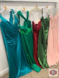 Vendor Dav Size 14 color Teal. Vendor jor Size 14 color Emerald/ SH. Bari Jay Size 16 color Red.