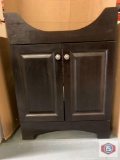 1 Glacier Bay Chelsea 26 in. W x 36 in. H x 18in Bathroom vanity charcoal