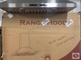 RANGE HOOD 30 in Convertible Kitchen Island stainless steel whit touch control and carbon filter