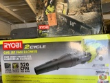 Ryobi 14? 2 cycle Gas chainsaw. -1. Ryobi 2 Cycle Gas jet fan Blower