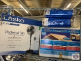 Lasko Elite Collection pedestal fan. -1. Replacement canopy Roof Cover. -2 Coolaroo Ready -to- Hang