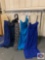 Beautiful Dresses couture Miss Size 18 color Navy / size 18w color cobalt / Size 18 color Navy/ size