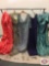 Beautiful party dresses Couture Miss Long color amethyst size 14 Long color aqua size 16 Long color