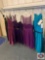 Beautiful party dresses Couture Miss Short dress strap color eggplant size 12 Short dress color