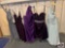 Beautiful Dresses couture Miss Size 12 color NVY/ Plat. / size 12 color Auverg/ AUB. Size 14 color