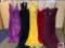 Beautiful dresses Vouture Miss Size 18 color Eggplant / size 14 color Claret / size 14 color yellow.