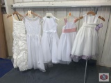 Beautiful Dresses couture Miss for girls Size 8 color Ivory / size 10 color White / size 5 color