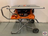 Ridgid 10? Heavy Duty portable table saw with stand