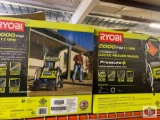 2 Ryobi 2000 psi Brushless Electric pressure Washer 1.2 GPM