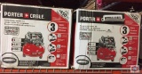 Porter Cable compressor combo kit (qty 2) includes finish Nailer 16GA 1?to 2-1/2? Brad nailer 18 GA