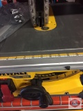 DeWalt 8 1/4 ? cordless / Brushless table saw 60 v DCS7487