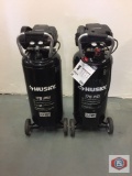 2 Husky 175 max PSI 20 -Gallon Portable Air compressor