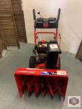 Troy-Bilt 24? Gas Snow Blower White electric Star Self propelled