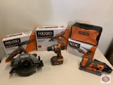 Ridgid JobMax 12v Multi-tool Kit Model R9700 / Ridgid 3 in Collated Screwdriver 1-3 in Fastener