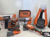 Ridgid Hyperdrive 18v Brushless 18GA 2-1/8 in Brand Nailer tool Only Model. R09890B. /. Ridgid 5 in