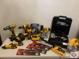 DeWalt 20vMax XR Brushless Hammer Drill Kit / DeWalt 18v Drill Driver/ DeWalt 20vMax Cut-out tool /