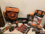 2. Ridgid 18v 5? Random Orbit Sander /. 3 Ridgid JobMax Multi-tool / Ridgid 7? Grinder/ Ridgid 16GA