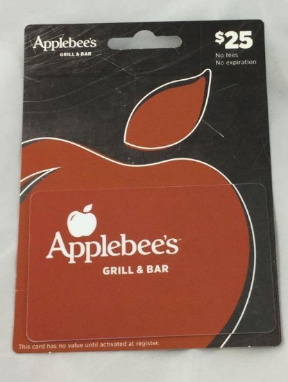 $25 Applebee's Gift Card