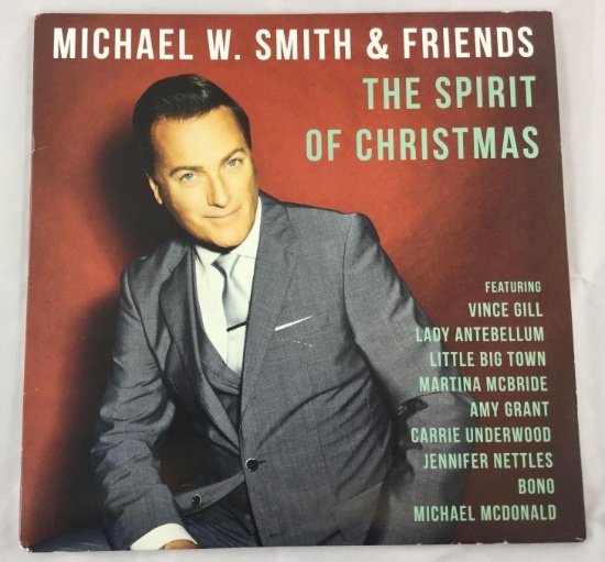 Michael W Smith & Friends "The Spirit of Christmas" Vinyl 33rpm Record