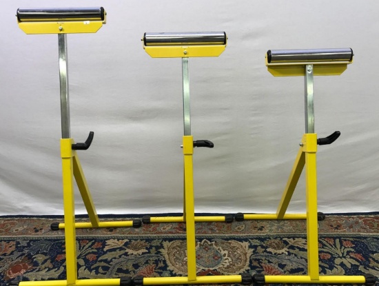 Adjustable Woodworking Rolling Stands