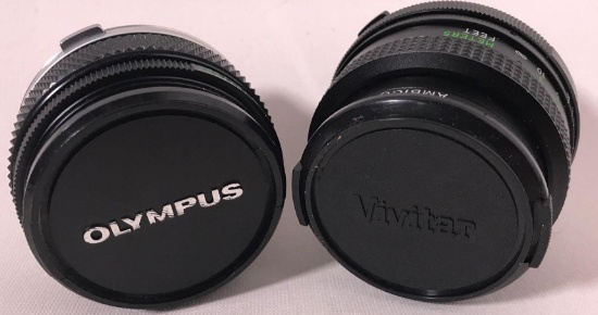 Lot of 2 each Camera Lenses