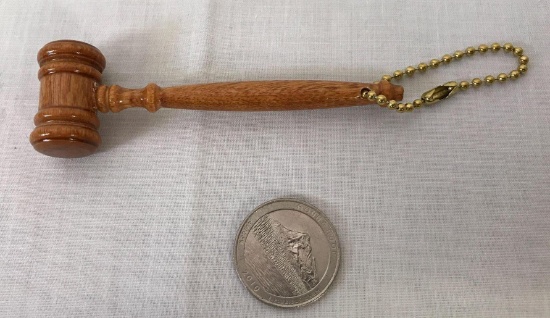 Gavel Key Chain