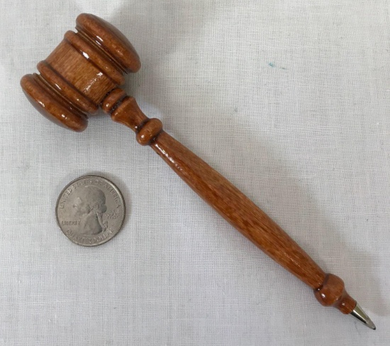 Walnut Gavel Ink Pen