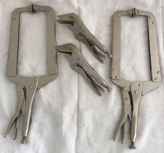 Assorted Locking Grip Pliers