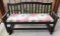 Glider Bench with Cushion
