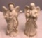 (2) Lennox Porcelain Angel Figurines