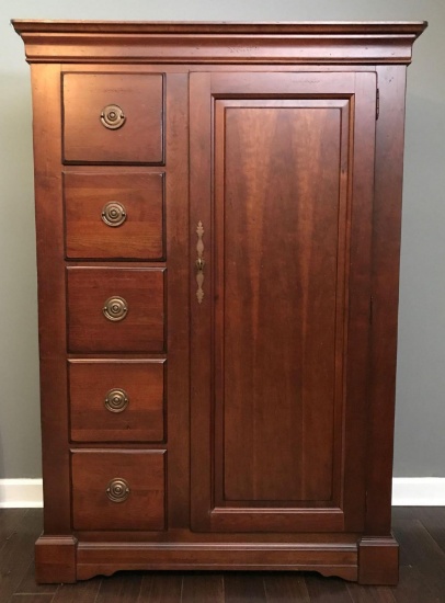 Bassett Armoire from the Chris Madden Collection